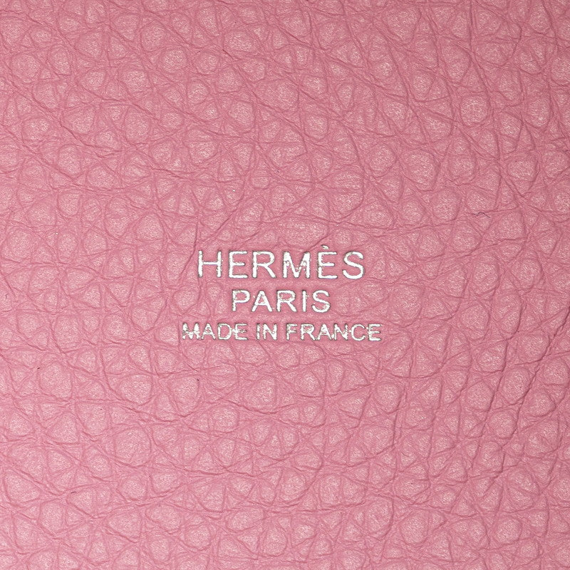 エルメス ピコタンロックPM ハンドバッグ モーヴシルベストル ピンク トリヨンクレマンス レディース HERMES 【中古】