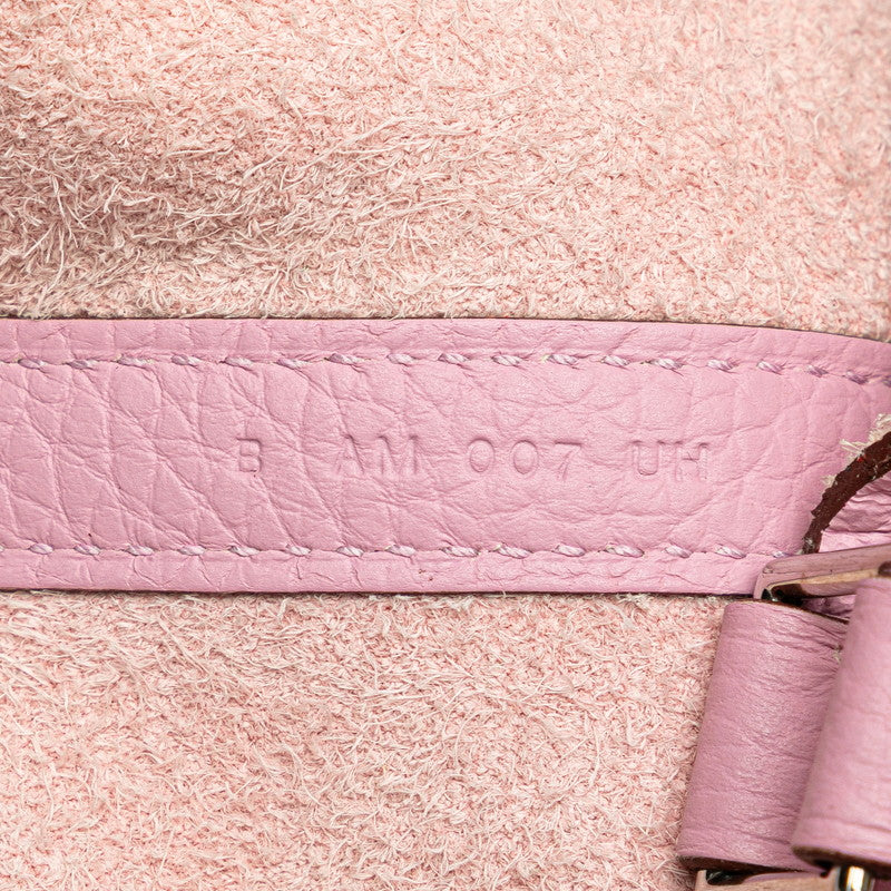 エルメス ピコタンロックPM ハンドバッグ モーヴシルベストル ピンク トリヨンクレマンス レディース HERMES 【中古】