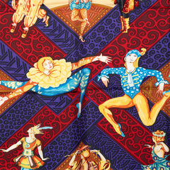 エルメス カレ90 LES BALLETS RUSSES ロシア バレエ スカーフ マルチカラー シルク レディース HERMES 中古