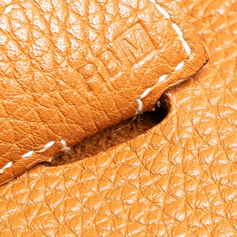 エルメス エヴリン トロワ PM 斜め掛け ショルダーバッグ ブラウン ゴールド トリヨンクレマンス レディース HERMES 【中古】