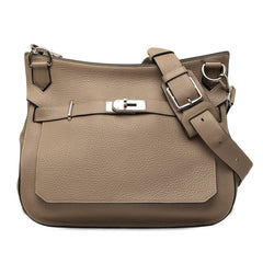 エルメス ジプシエール34 ショルダーバッグ □N 2010 ベージュ系 トリヨンクレマンス レディース HERMES 中古