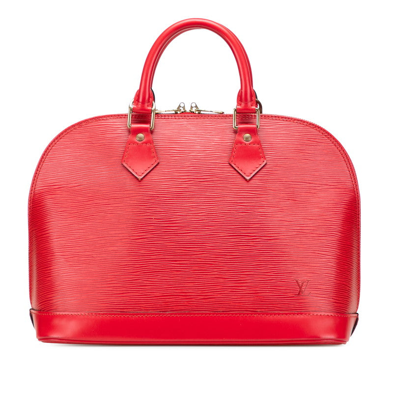 ルイ ヴィトン エピ アルマ ハンドバッグ M52147 カスティリアンレッド レザー レディース LOUIS VUITTON 【中古】