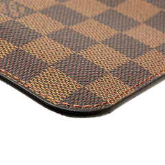 ルイ ヴィトン ダミエ ネヴァーフル 付属品ポーチ ポーチ ブラウン PVC レディース LOUIS VUITTON 【中古】