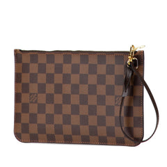 ルイ ヴィトン ダミエ ネヴァーフル 付属品ポーチ ポーチ ブラウン PVC レディース LOUIS VUITTON 【中古】