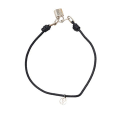 ルイ ヴィトン ブラスレ シルバー ロックイット ブレスレット Q05173 ブラック SV925 シルバー メンズ LOUIS VUITTON 【中古】