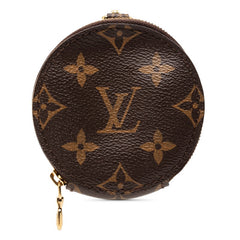 ルイ ヴィトン モノグラム コインケース 小銭入れ ブラウン PVC レディース LOUIS VUITTON 【中古】