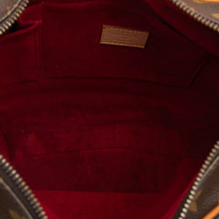 ルイ ヴィトン モノグラム クロワッサンGM ワンショルダーバッグ M51511 ブラウン PVC レザー レディース LOUIS VUITTON 【中古】