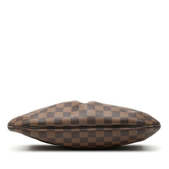 ルイ ヴィトン ダミエ ブルームズベリPM 斜め掛け ショルダーバッグ N42251 ブラウン PVC レザー レディース LOUIS VUITTON 【中古】