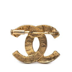 シャネル ココマーク ラインストーン ブローチ ゴールド メッキ レディース CHANEL 【中古】