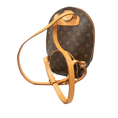 ルイ ヴィトン モノグラム エリプス サック アド リュック バックパック M51125 ブラウン PVC レザー レディース LOUIS VUITTON 中古