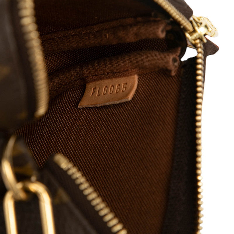 ルイ ヴィトン モノグラム アクセソワール ポーチ ミニハンドバッグ M58009 ブラウン PVC レザー レディース LOUIS VUITTON 【中古】