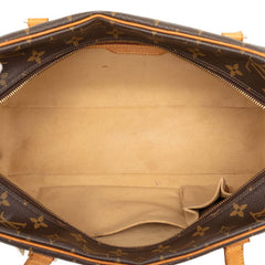 ルイ ヴィトン モノグラム シテGM トートバッグ ショルダーバッグ M51181 ブラウン PVC レザー レディース LOUIS VUITTON 【中古】
