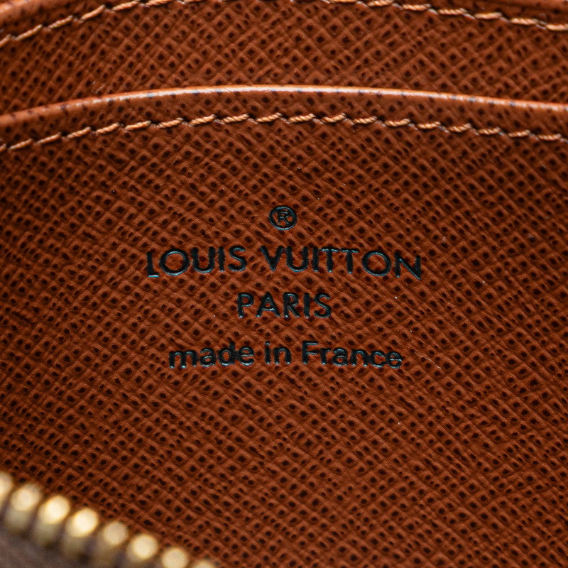 ルイ ヴィトン モノグラム ジッピー コインパース コインケース 小銭入れ M60067 ブラウン PVC レザー レディース LOUIS VUITTON 【中古】