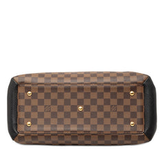 ルイ ヴィトン ダミエ ノルマンディー ハンドバッグ ショルダーバッグ 2WAY N41487 ブラウン PVC レザー レディース LOUIS VUITTON 【中古】