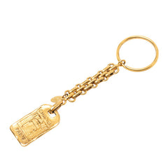 シャネル キーリング キーホルダー チャーム ゴールド メッキ レディース CHANEL 【中古】