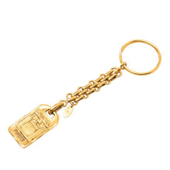 シャネル キーリング キーホルダー チャーム ゴールド メッキ レディース CHANEL 【中古】