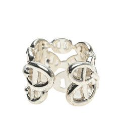 エルメス シェーヌダンクル アンシェネGM リング 指輪 #52 SV925 シルバー レディース HERMES 【中古】