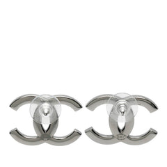 シャネル ココマーク ラインストーン ピアス シルバー メタル レディース CHANEL 【中古】