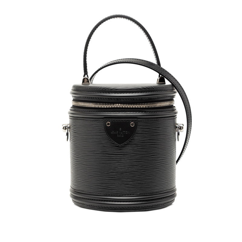 ルイ ヴィトン エピ カンヌ ハンドバッグ ショルダーバッグ 2WAY M52226 ノワール ブラック レザー レディース LOUIS VUITTON 【中古】