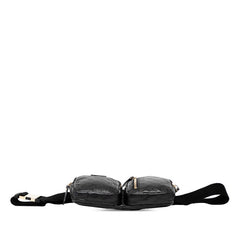 グッチ グッチシマ ボディバッグ 246417 ブラック レザー レディース GUCCI 【中古】