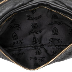 グッチ グッチシマ ボディバッグ 246417 ブラック レザー レディース GUCCI 【中古】