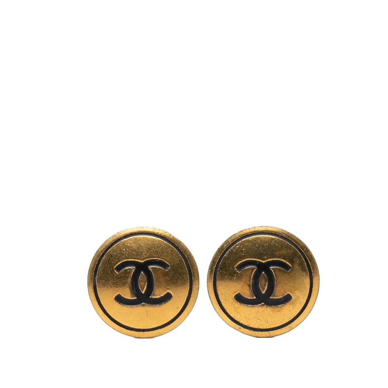 シャネル ココマーク イヤリング ゴールド メッキ レディース CHANEL 【中古】