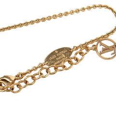 ルイ ヴィトン エセンシャルV チェーン ペンダント ネックレス M61083 ゴールド メッキ レディース LOUIS VUITTON 中古