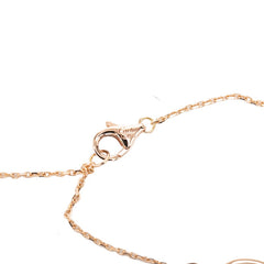 カルティエ ダムール パヴェダイヤ ネックレス CRN7412200 K18PG ピンクゴールド レディース CARTIER 【中古】