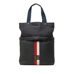 ルイ ヴィトン エピ ウルトラライト ハンドバッグ 2WAY トートバッグ ブラック レザー レディース LOUIS VUITTON 中古