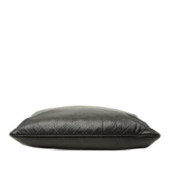 グッチ ディアマンテ 斜め掛け ショルダーバッグ 201446 ブラック PVC レザー レディース GUCCI 中古