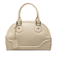 ルイ ヴィトン エピ ボーリングモンテーニュPM ハンドバッグ M5932J イヴォワール ホワイト レザー レディース LOUIS VUITTON 【中古】