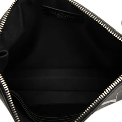 ヴァレンティノ ロックスタッズ VLTNロゴ クラッチバッグ セカンドバッグ ブラック レザー レディース VALENTINO 中古