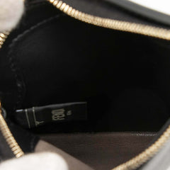フェンディ ミニバッグ 3ポケット ショルダーバッグ 8BS025 ブラック レザー レディース FENDI 【中古】