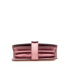 ボッテガヴェネタ イントレチャート チェーン ワンショルダーバッグ ピンク レザー レディース BOTTEGAVENETA 【中古】