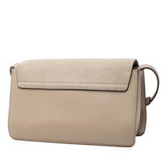 クロエ フェイ Faye 斜め掛け ショルダーバッグ グレージュ レザー スウェード レディース Chloe 【中古】