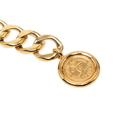 シャネル ココマーク 31 RUE CAMBON ル カンボン チェーンベルト ゴールド メッキ レディース CHANEL 【中古】