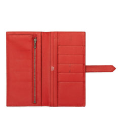 エルメス ベアン スフレ 長財布 ローズジャイプール レッド ヴォーエプソン レディース HERMES 【中古】