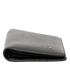 シャネル カメリア ココマーク 長財布 ロングウォレット ブラック カーフスキン レディース CHANEL 【中古】
