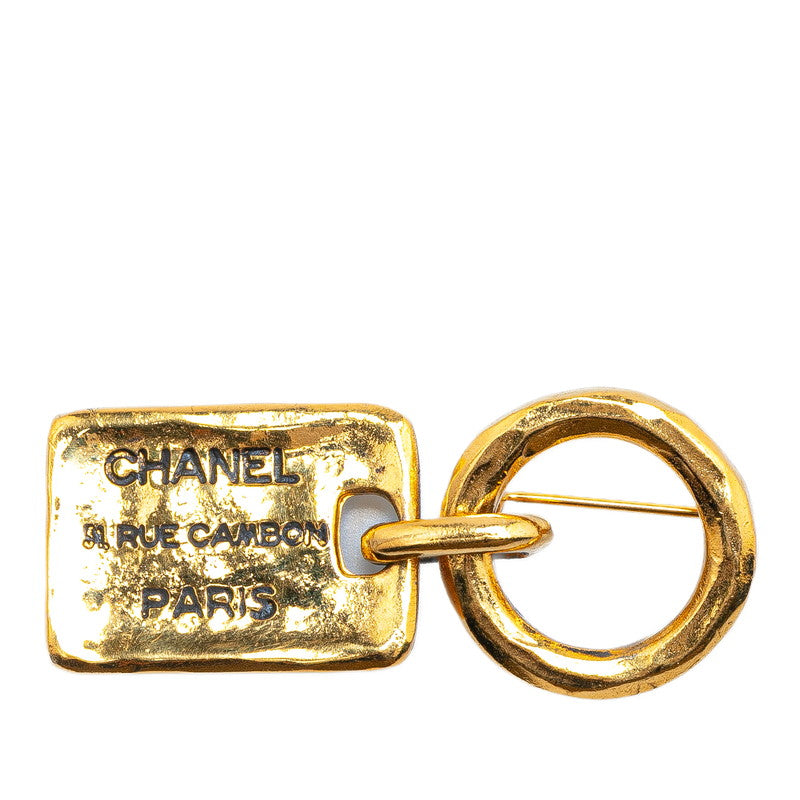 シャネル 31 RUE CAMBON PARIS ブローチ ゴールド メッキ レディース CHANEL 【中古】