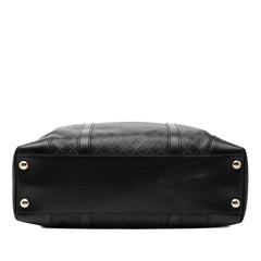 グッチ ディアマンテ トートバッグ ショルダーバッグ 223663 ブラック PVC レザー レディース GUCCI 【中古】