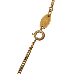 シャネル ヴィンテージ ココマーク ネックレス ゴールド メッキ レディース CHANEL 中古