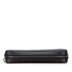 ルイ ヴィトン モノグラム エクリプス ジッピー XL ラウンドファスナー 長財布 M61698 ブラック PVC レザー メンズ LOUIS VUITTON 【中古】