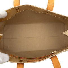 ルイ ヴィトン モノグラム ヴェルニ リードPM ハンドバッグ M91144 ベージュ系 パテントレザー レディース LOUIS VUITTON 中古