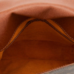 ルイ ヴィトン モノグラム ミュゼットサルサ ショート ショルダーバッグ M51258 ブラウン PVC レザー レディース LOUIS VUITTON 【中古】