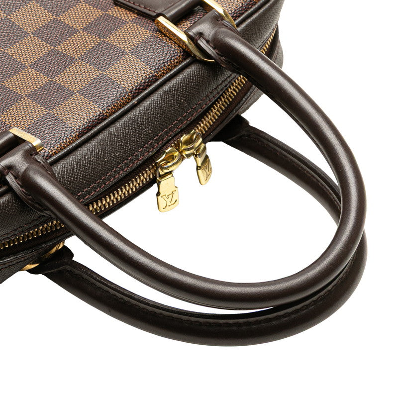 ルイ ヴィトン ダミエ ブレラ ハンドバッグ N51150 ブラウン PVC レザー レディース LOUIS VUITTON 【中古】