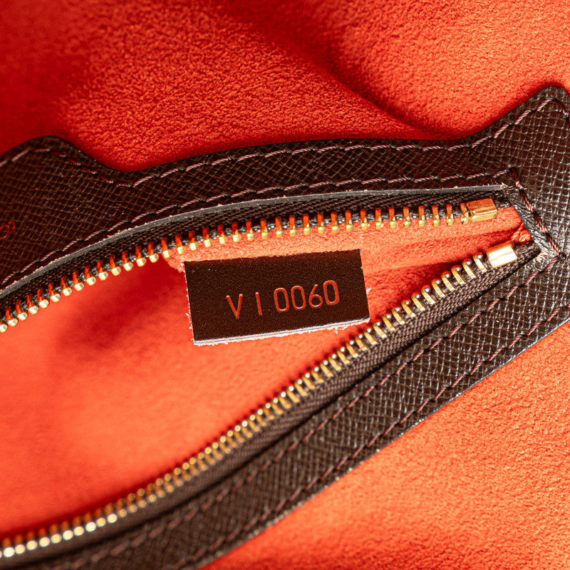 ルイ ヴィトン ダミエ ブレラ ハンドバッグ N51150 ブラウン PVC レザー レディース LOUIS VUITTON 【中古】