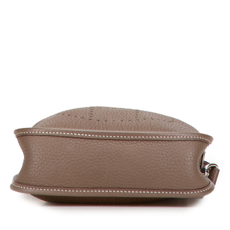 エルメス エブリンTPM アマゾン ショルダーバッグ エトゥープ グレージュ シルバー金具 トリヨンクレマンス レディース HERMES 【中古】
