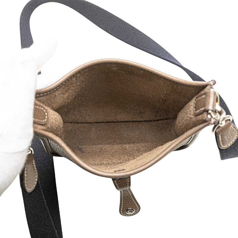 エルメス エブリンTPM アマゾン ショルダーバッグ エトゥープ グレージュ シルバー金具 トリヨンクレマンス レディース HERMES 【中古】