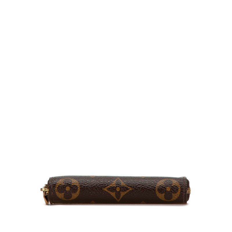 ルイ ヴィトン モノグラム ジッピー コインパース コインケース 小銭入れ M60067 ブラウン PVC レザー レディース LOUIS VUITTON 【中古】