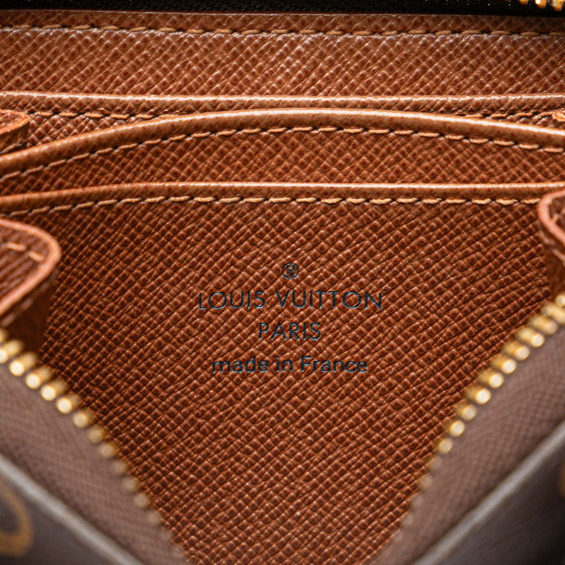 ルイ ヴィトン モノグラム ジッピー コインパース コインケース 小銭入れ M60067 ブラウン PVC レザー レディース LOUIS VUITTON 【中古】